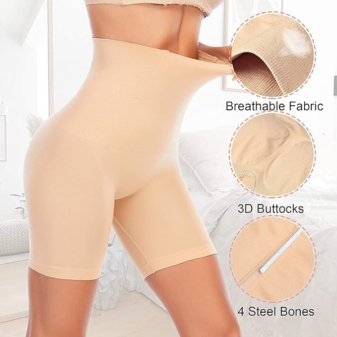 High Waist Seamless Shapewear Shorts for Women