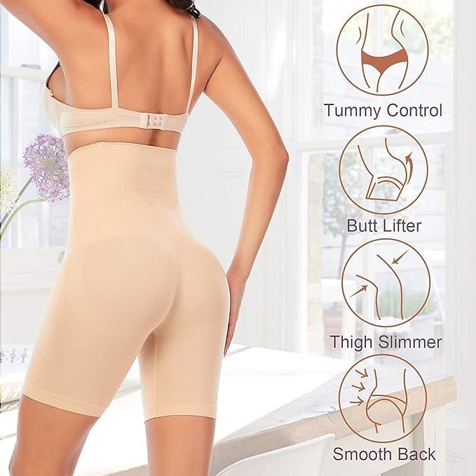 High Waist Seamless Shapewear Shorts for Women
