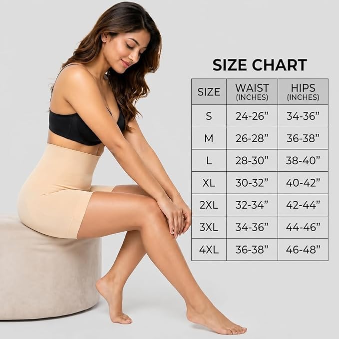 High Waist Seamless Shapewear Shorts for Women