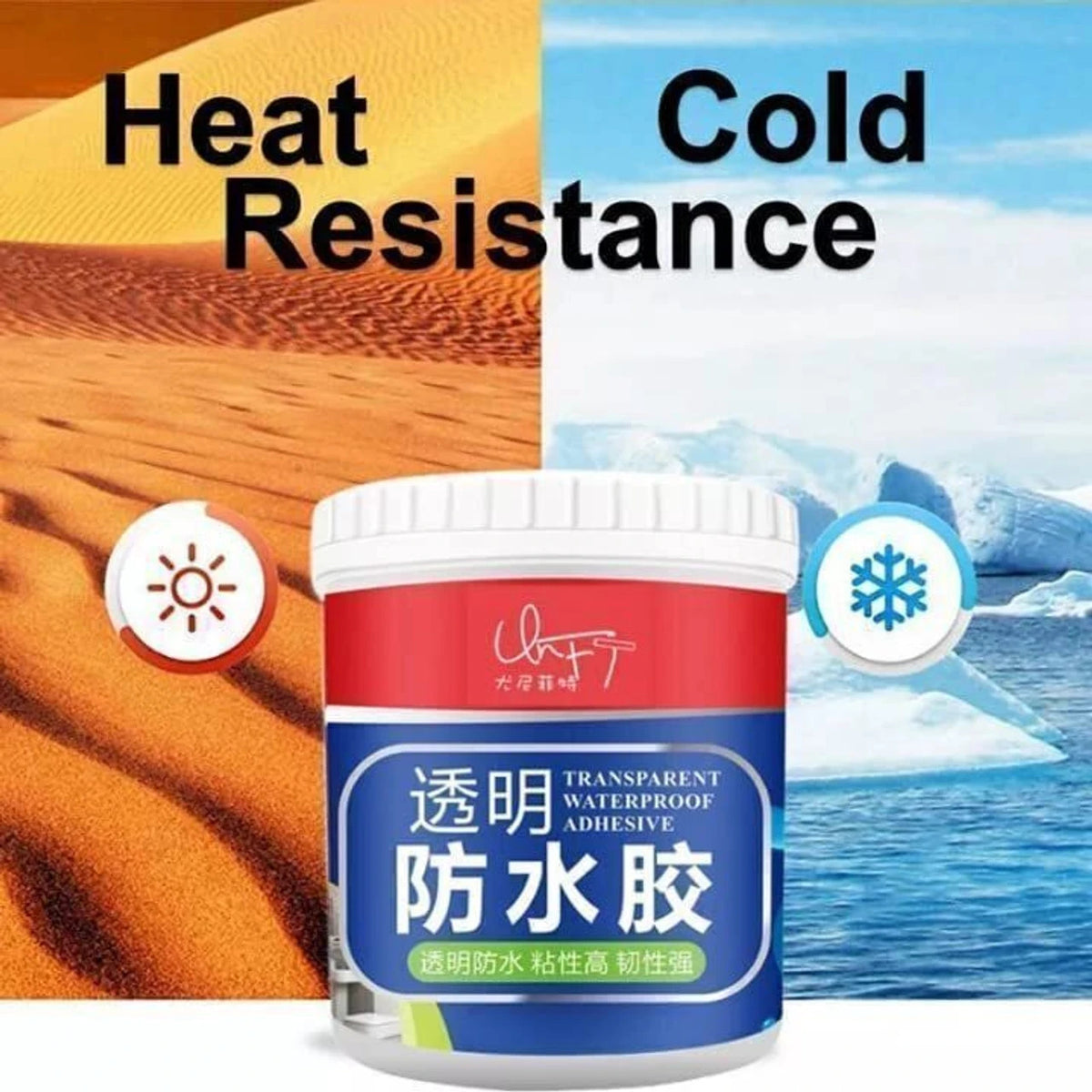 Transparent Waterproof Adhesive Glue — Fix Any Leak, Anywhere