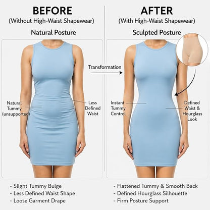 High Waist Seamless Shapewear Shorts for Women
